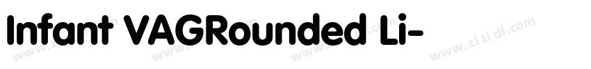 Infant VAGRounded Li字体转换